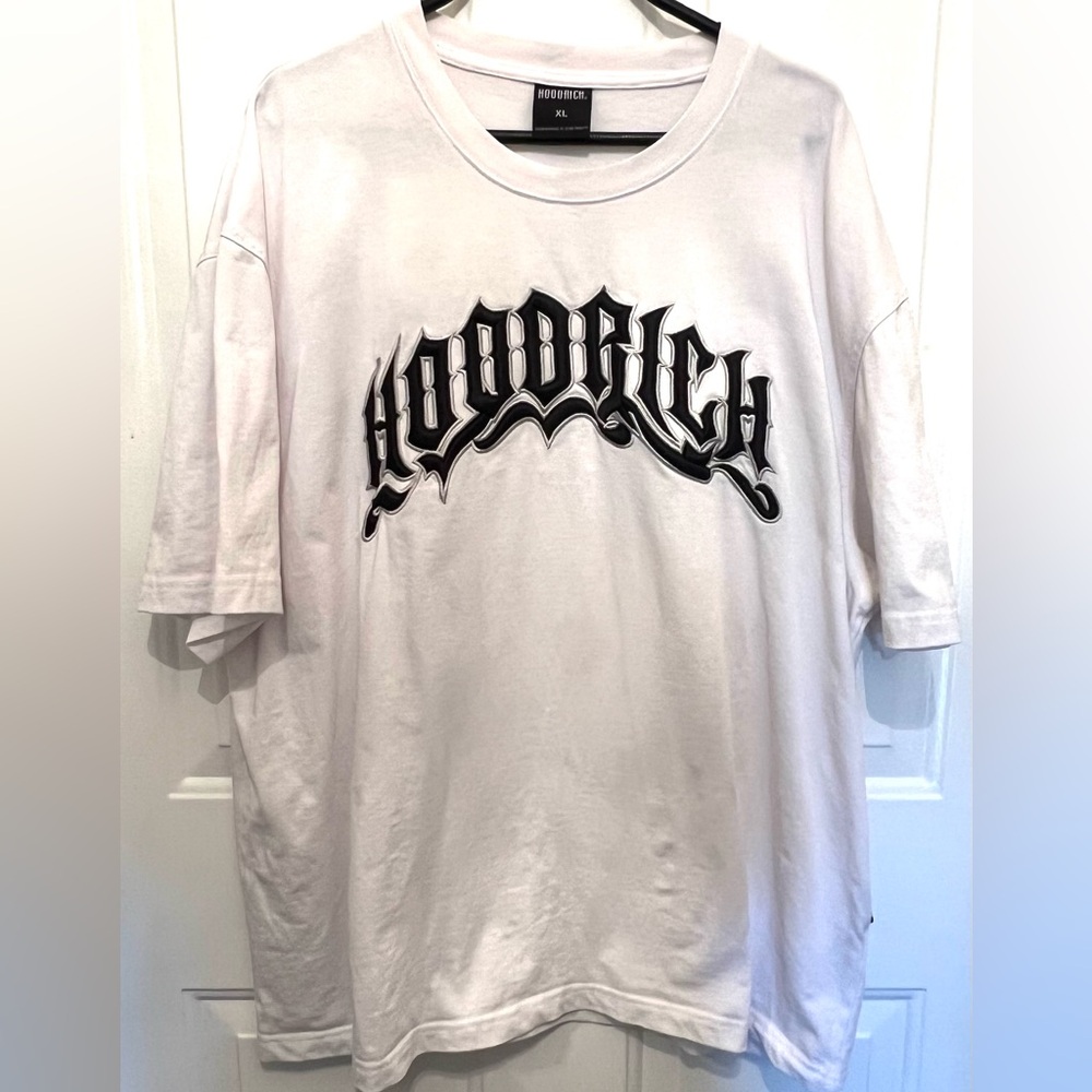 Hoodrich White Graphic T-Shirt size XL